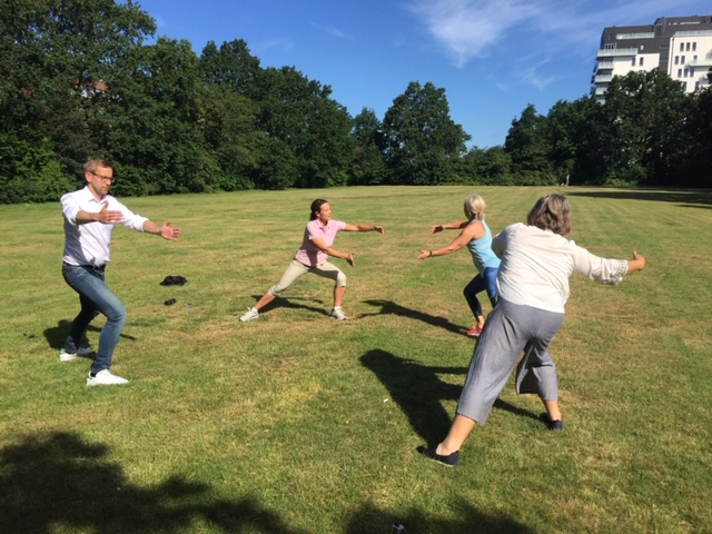 Tai Chi på Zoegas; meditation i rörelse